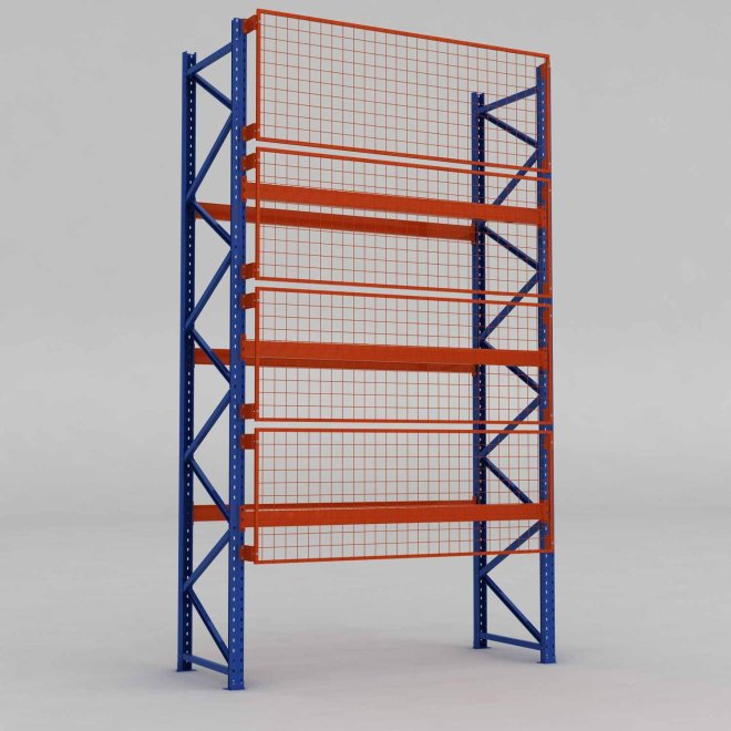 Palettenregal-Rckwandgitter