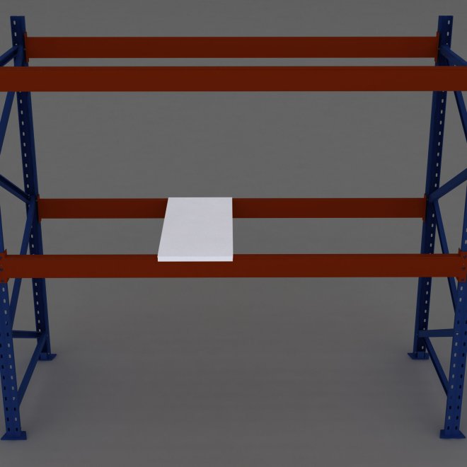 Metalfachboden für Palettenregale