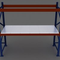 Metalfachboden für Palettenregale