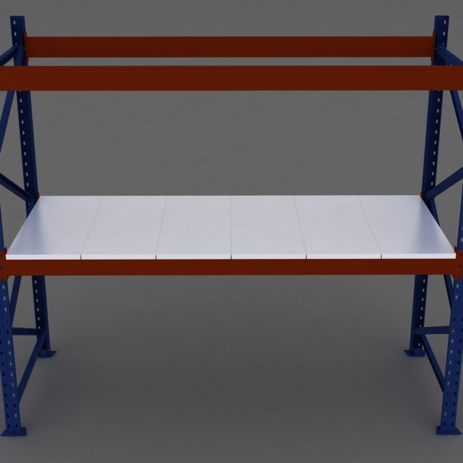 Metalfachboden für Palettenregale