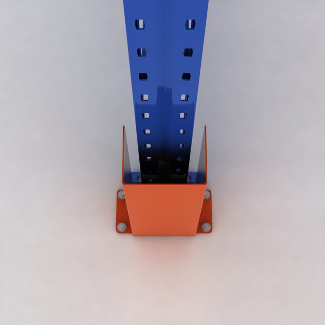 Anfahrschutz fr Regalbeine 45 cm