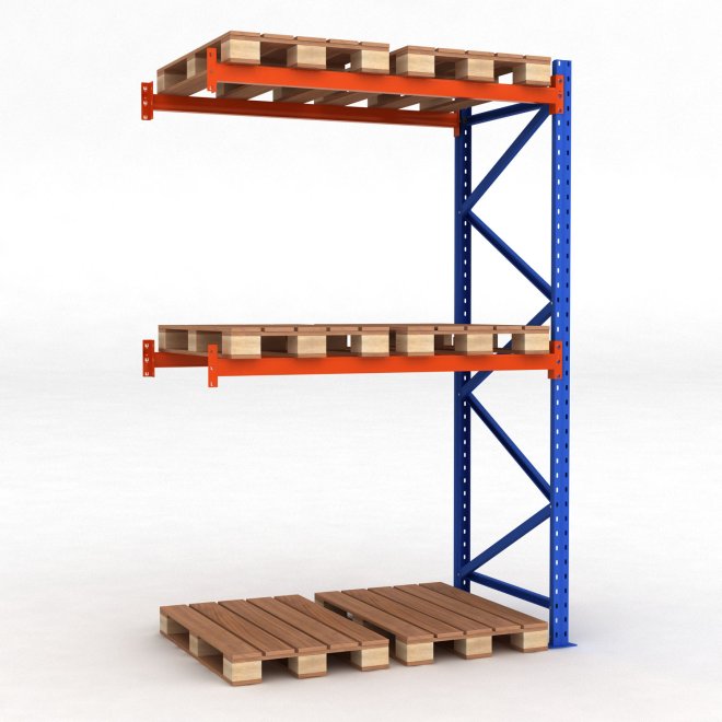 Tillbyggnadsdel pallställ