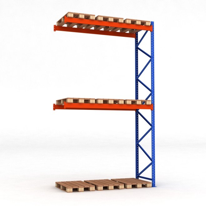 Tillbyggnadsdel pallställ