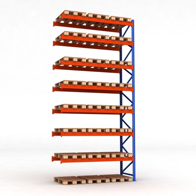 Tillbyggnadsdel pallstll