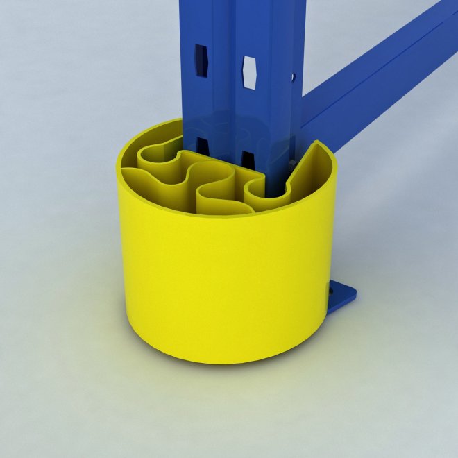 Benbeskyttere i plast til Pallereol 13cm