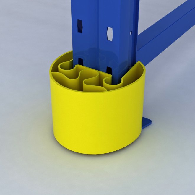 Benbeskyttere i plast til Pallereol 13cm