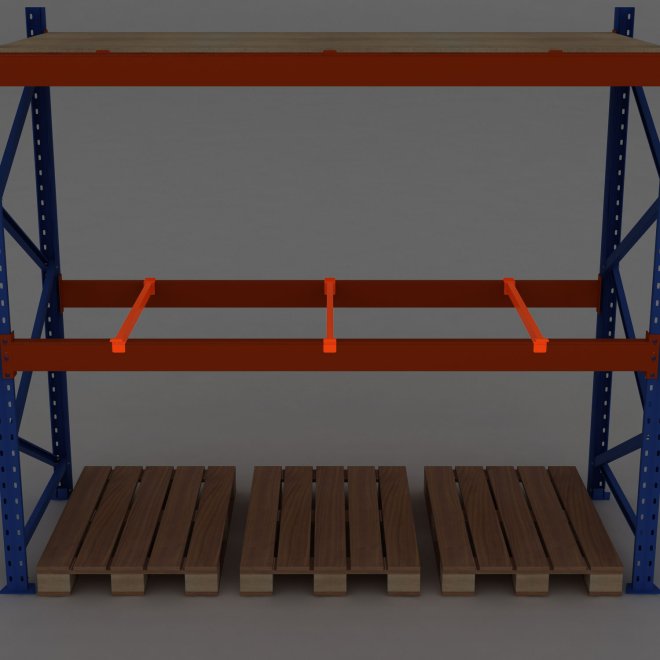 Golvstd till pallstll