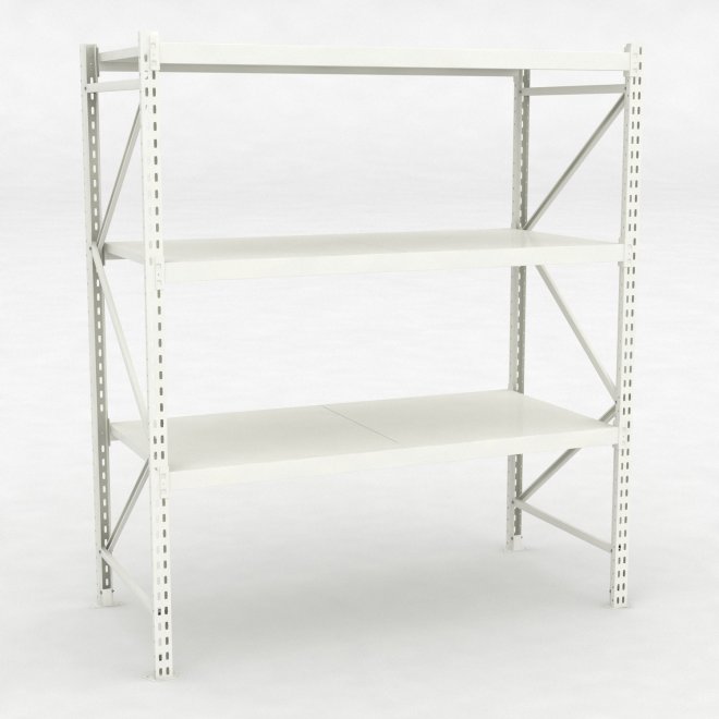 Lagerhylla 1 fack med 3 hyllor