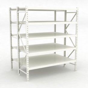 Lagerhylla 1 fack med 5 hyllor