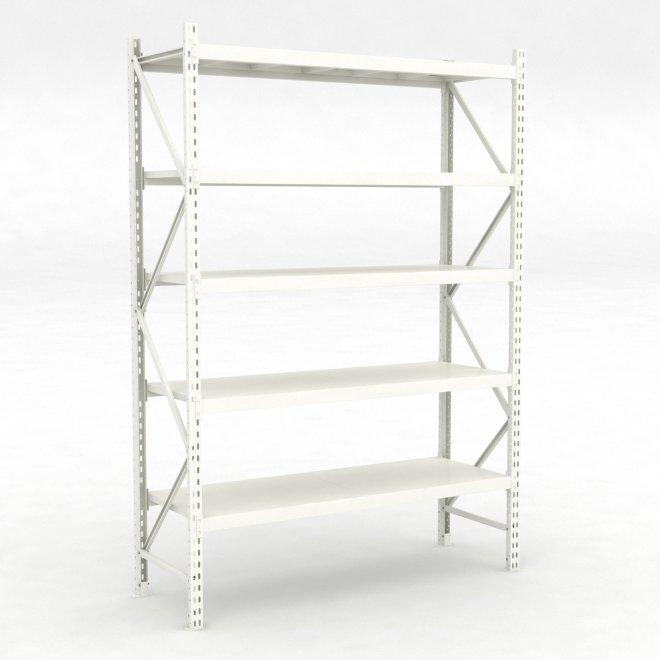 Lagerhylla 1 fack med 5 hyllor