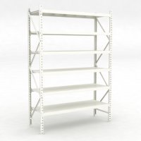 Lagerhylla 1 fack med 6 hyllor