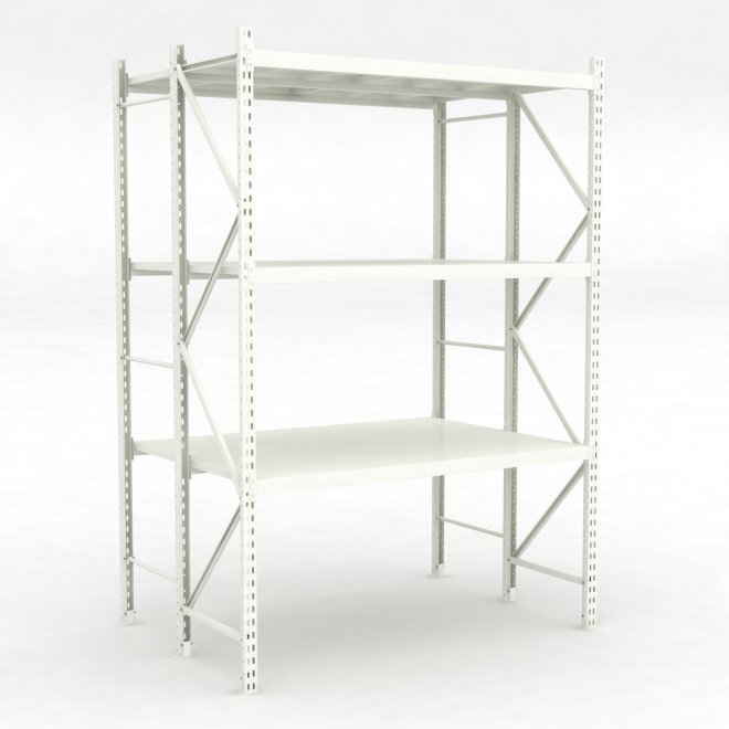 Lagerhylla 1 fack med 3 hyllor