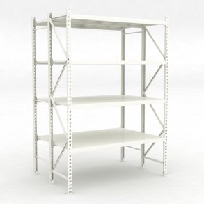 Lagerhylla 1 fack med 4 hyllor