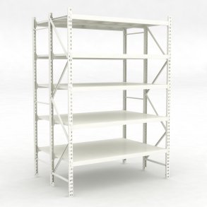 Lagerhylla 1 fack med 5 hyllor