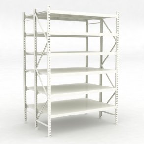 Lagerhylla 1 fack med 6 hyllor