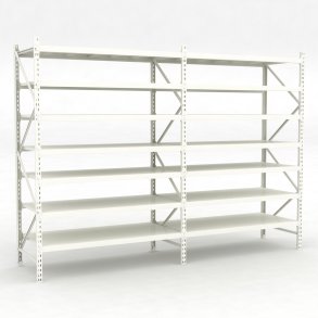 Lagerhylla 2 fack med 7 hyllor