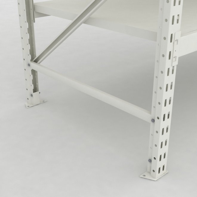 Lagerhylla 2 fack med 3 hyllor