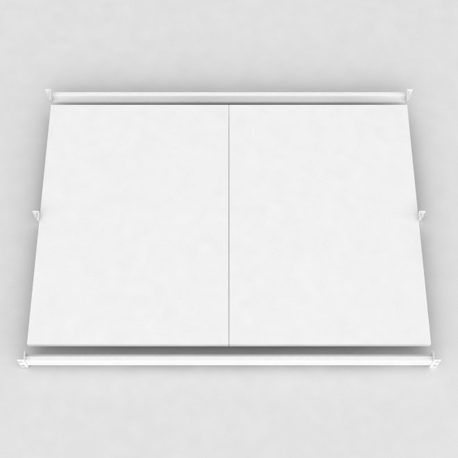 Hyllplan komplett till storfackshylla