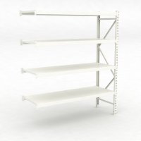 Lagerhylla Tillbyggnadsdel med 4 hyllor