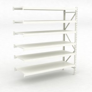 Lagerhylla Tillbyggnadsdel med 6 hyllor