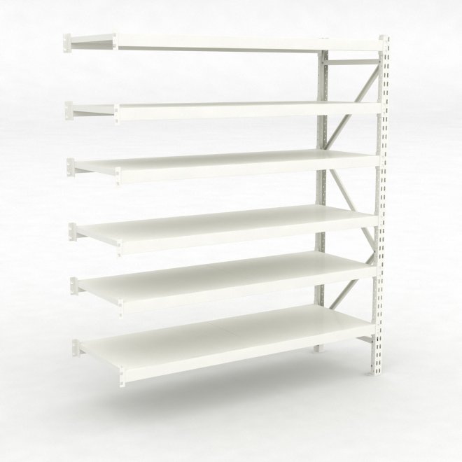 Lagerhylla Tillbyggnadsdel med 6 hyllor