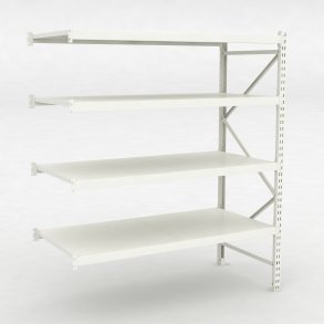 Lagerhylla Tillbyggnadsdel med 4 hyllor