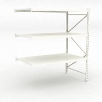 Lagerhylla Tillbyggnadsdel med 3 hyllor