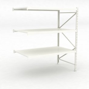 Lagerhylla Tillbyggnadsdel med 3 hyllor