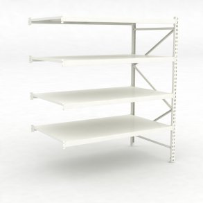 Lagerhylla Tillbyggnadsdel med 4 hyllor