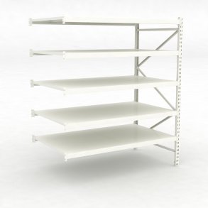 Lagerhylla Tillbyggnadsdel med 5 hyllor