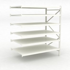 Lagerhylla Tillbyggnadsdel med 6 hyllor