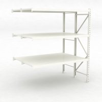 Lagerhylla Tillbyggnadsdel med 3 hyllor