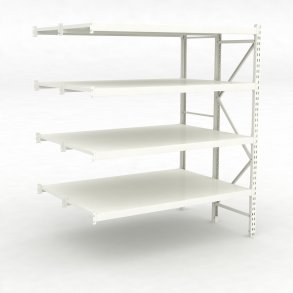Lagerhylla Tillbyggnadsdel med 4 hyllor