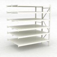 Lagerhylla Tillbyggnadsdel med 6 hyllor