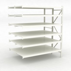 Lagerhylla Tillbyggnadsdel med 6 hyllor