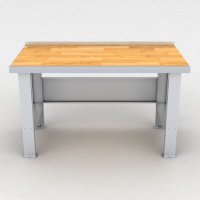 Werkbank mit Buchenholzplatte