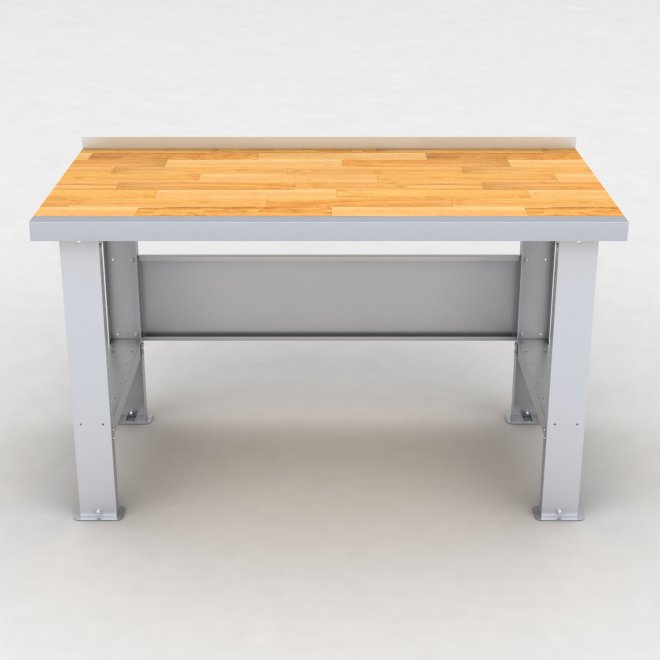 Werkbank mit Buchenholzplatte