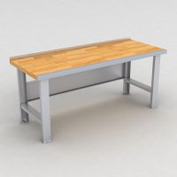 Arbetsbnk med bokskiva