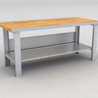 Stahlablage fr Werkbnke