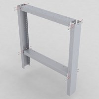 Werkbank mit Buchenholzplatte