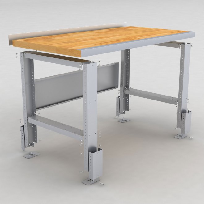 Arbetsbnk med bokskiva