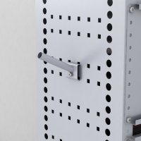 Werkzeughaken mit Röhre, gewinkelt