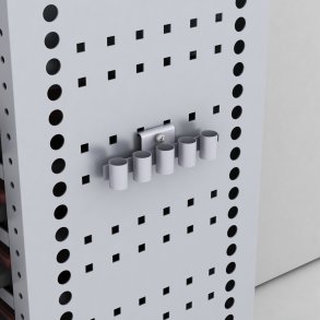 Werkzeughaken mit 5 Zylindern