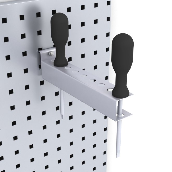 Werkzeughaken mit 9 Lcher, Ausleger