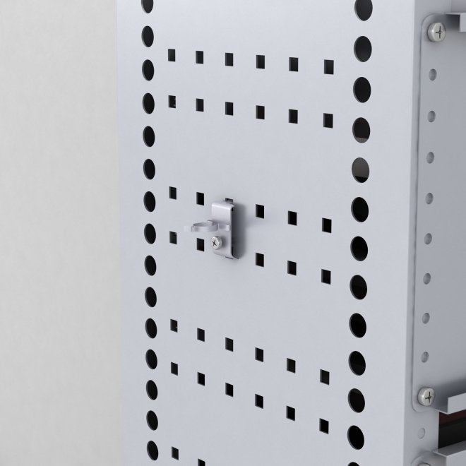 Werkzeughaken mit Klemmband