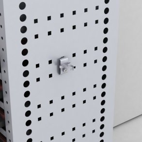 Werkzeughaken mit Klemmband