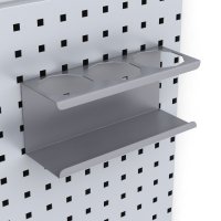 Werkzeughaken fr 3 Sprhdosen