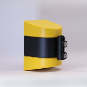 Avspärrningsband, magnetiskt i svart och gult