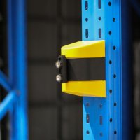 Absperrband, magnetisch, in schwarz und gelb