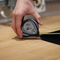 Erfa Bandmaß in grau, 7,5 Meter